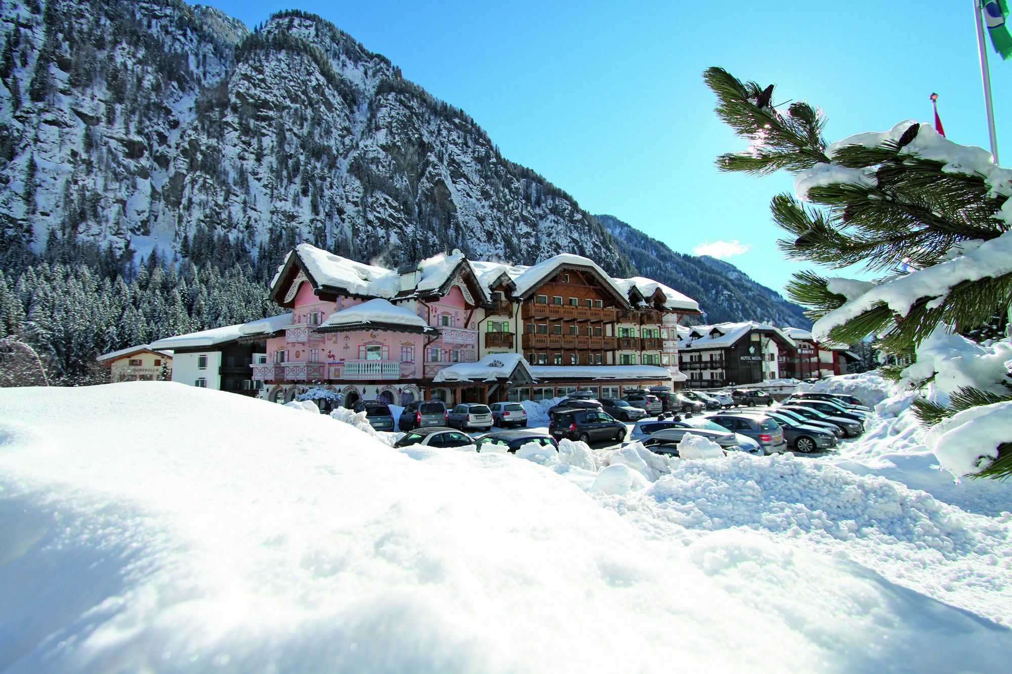 Hotel Soreghes Gran Chalet Кампителло-ди-Фасса Экстерьер фото